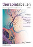 Titelcover therapietabellen Multiple Sklerose 11 Auflage, Themengebiet Neurologie